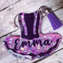 Tutu – Acrylic Keychain Blank (3") | Optional Sticker or UV DTF - Image 5