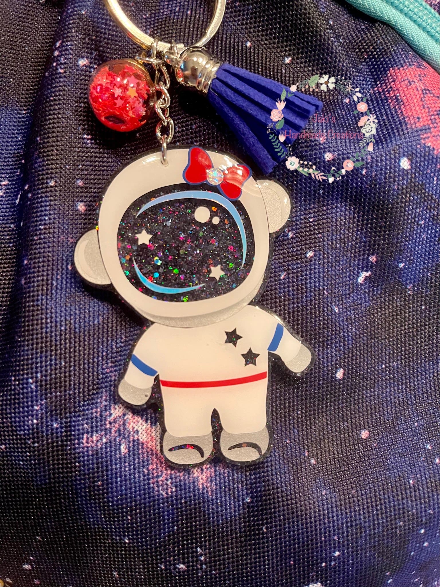 Astronaut Acrylic Blank- Sticker- UV DTF (2 inch) NO HOLE - Image 4