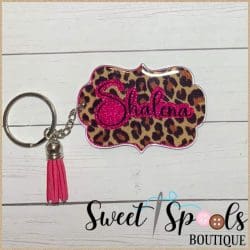 Bracket Frame – Acrylic Keychain Blank (3") | Optional Sticker or UV DTF - Image 13