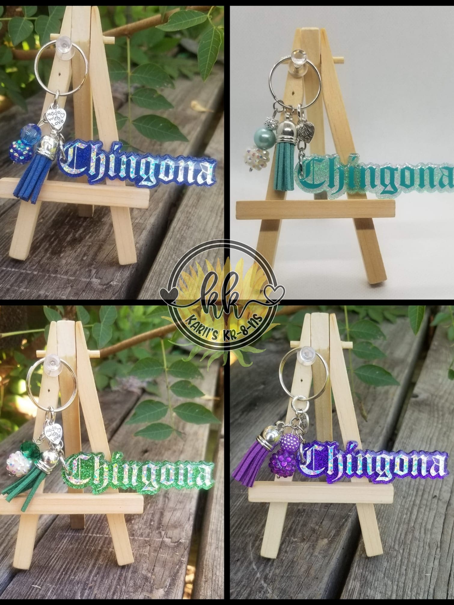 Chingona acrylic blank (3 inch) - Image 7