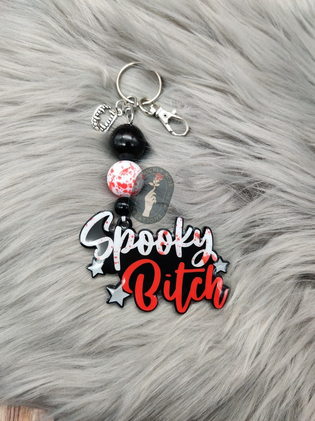 Spooky Bitch acrylic blank (3 inch) - Image 3