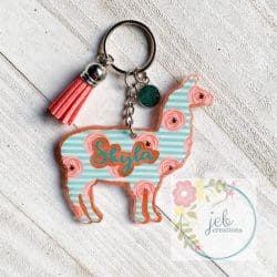 Llama acrylic blank (3 inch) - Image 6