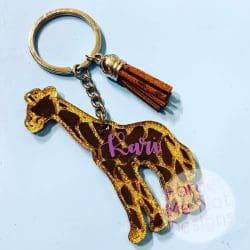 Giraffe acrylic blank (3 inch) - Image 4