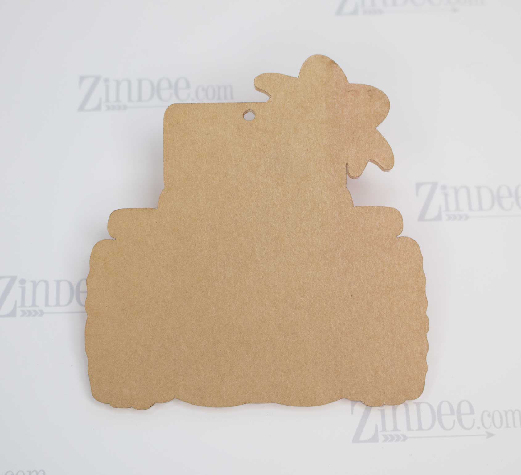 Off Road Vehicle with Bow Acrylic Blank- Sticker- UV DTF (3 inch) - Image 9