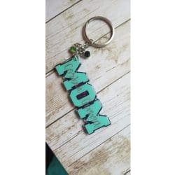 Mom (word) – Acrylic Keychain Blank (3") | Optional Sticker or UV DTF - Image 10