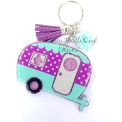 Camper – Acrylic Keychain Blank (3") | Optional Sticker or UV DTF - Image 13