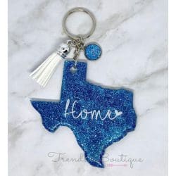 Texas – Acrylic Keychain Blank (3") | Optional Sticker or UV DTF - Image 12