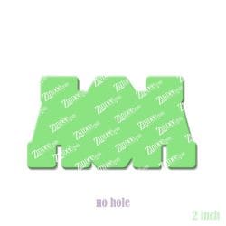 ACA acrylic blank (2 inch) NO HOLE (5 piece minimum)