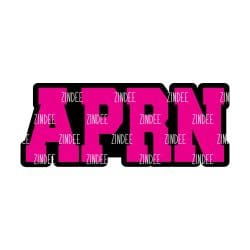 Alternative view of APRN acrylic blank (2 inch) NO HOLE
