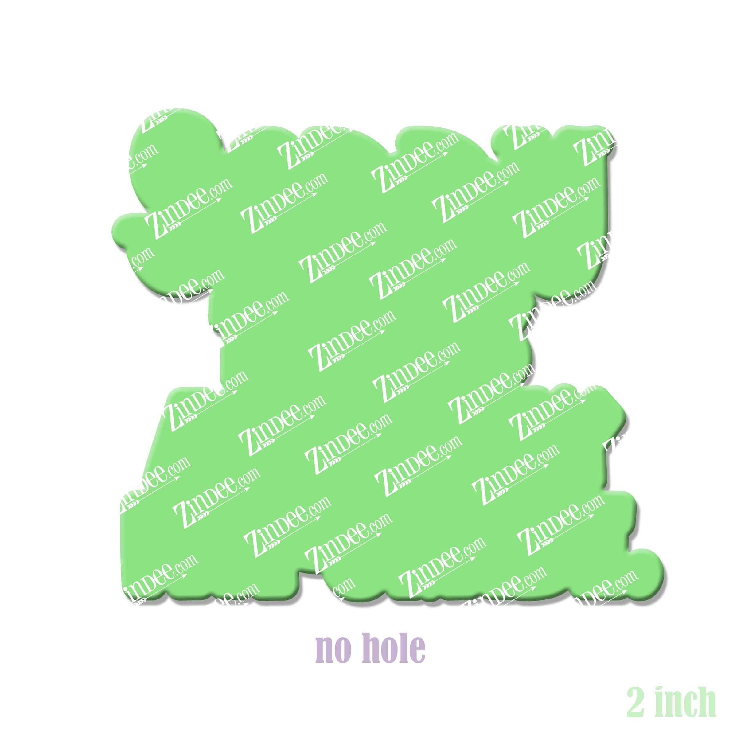 Alternative view of Above My Pay Grade Acrylic Blank- Sticker- UV DTF (2 inch) NO HOLE
