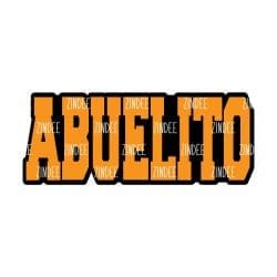 Alternative view of Abuelito (word) acrylic blank (3 inch)
