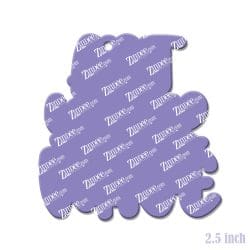 Alternative view of Act Your Wage Acrylic Blank- Sticker- UV DTF (2.5 inch)
