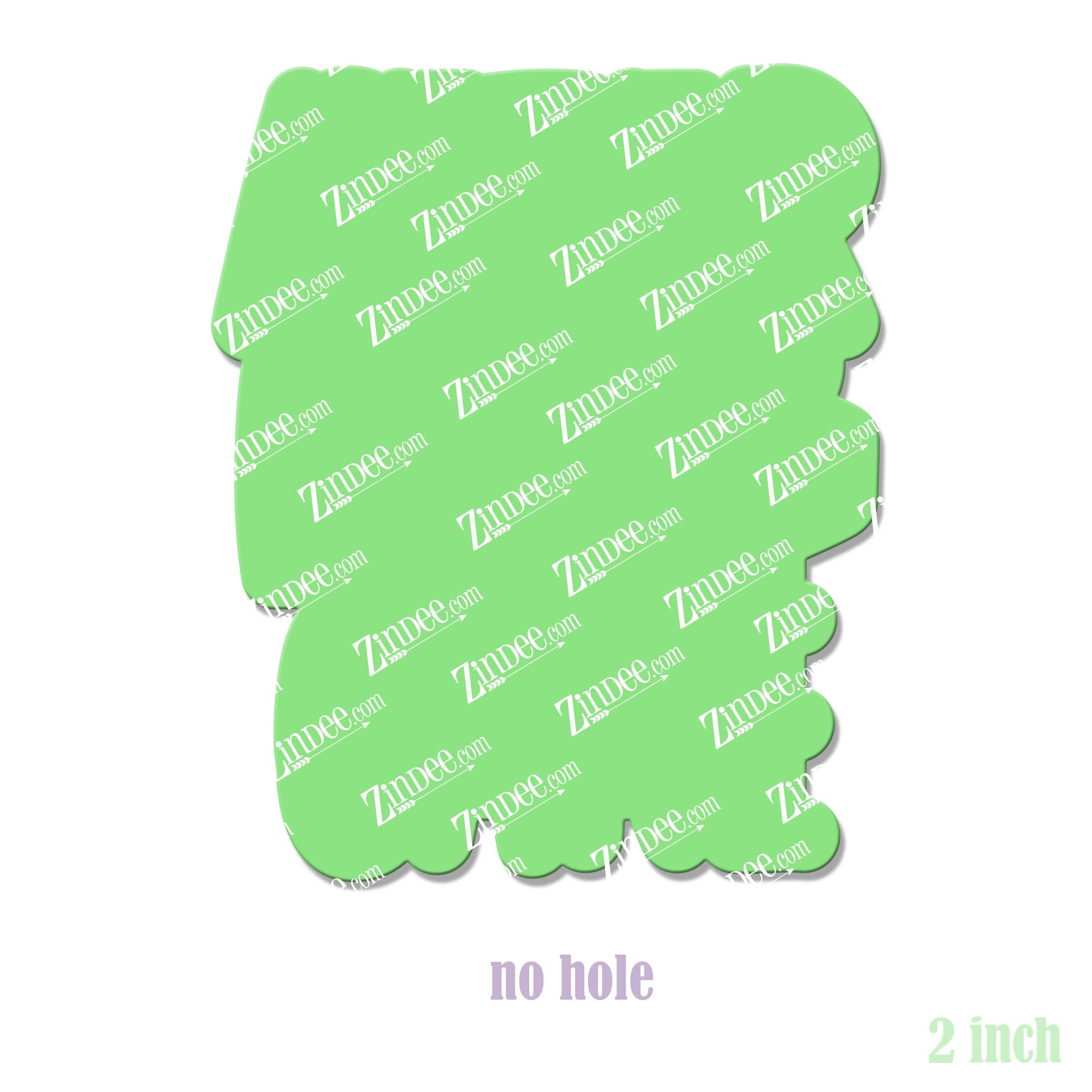 After Care Acrylic Blank- Sticker- UV DTF (2 inch) NO HOLE - Image 2