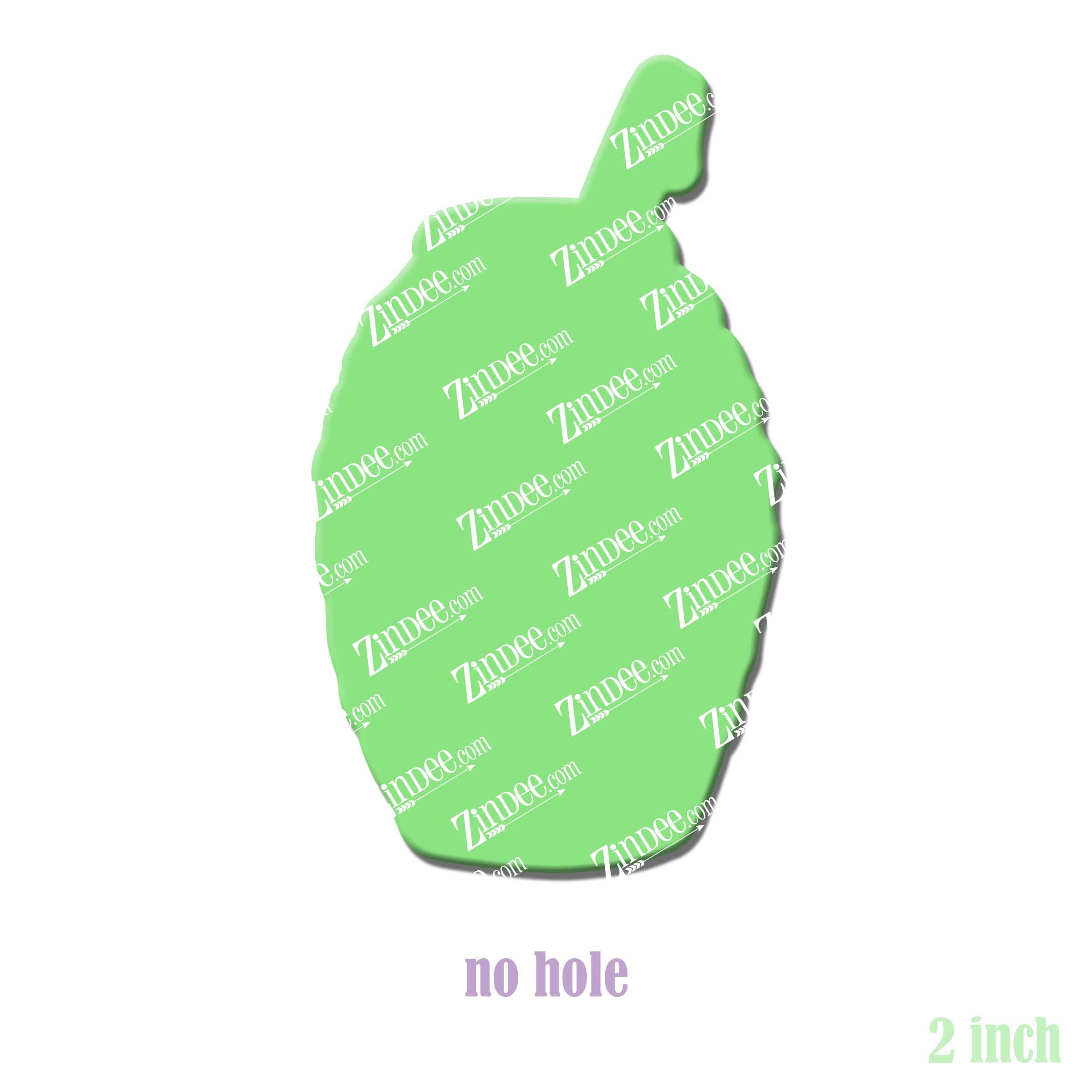 Alternative view of Agua Fresca Jug Acrylic Blank- Sticker- UV DTF (2 inch) NO HOLE