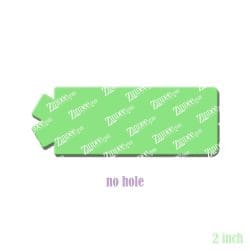 Alternative view of Allergy Tag – Acrylic Badge Reel Blank (2") No Hole | Optional Sticker or UV DTF