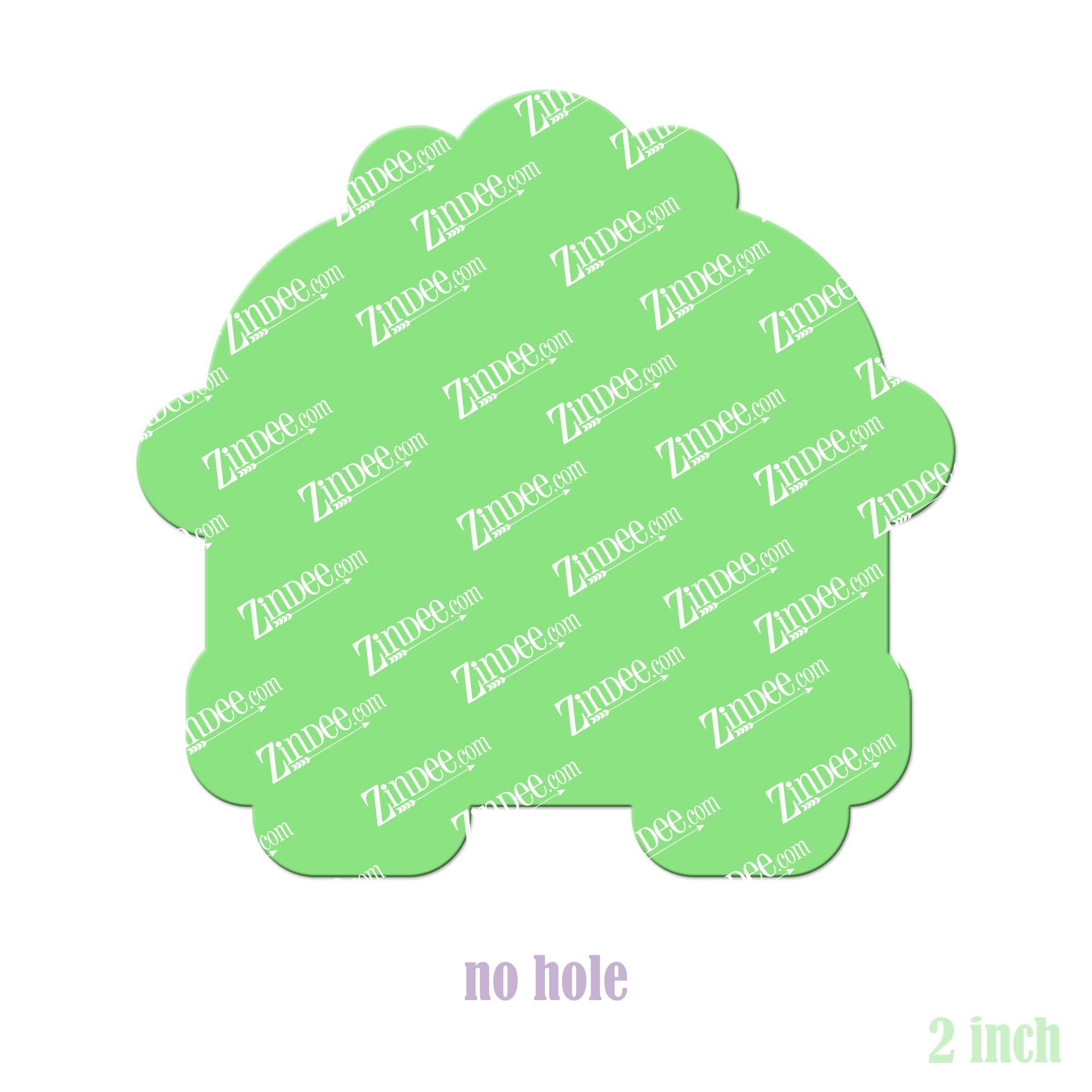 Alternative view of Ambulance Baby Acrylic Blank- Sticker- UV DTF (2 inch) NO HOLE