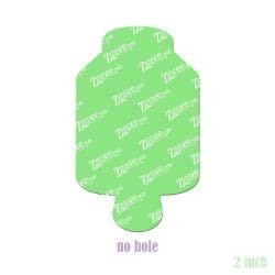 Alternative view of American Ice Pop – Acrylic Badge Reel Blank (2") No Hole | Optional Sticker or UV DTF