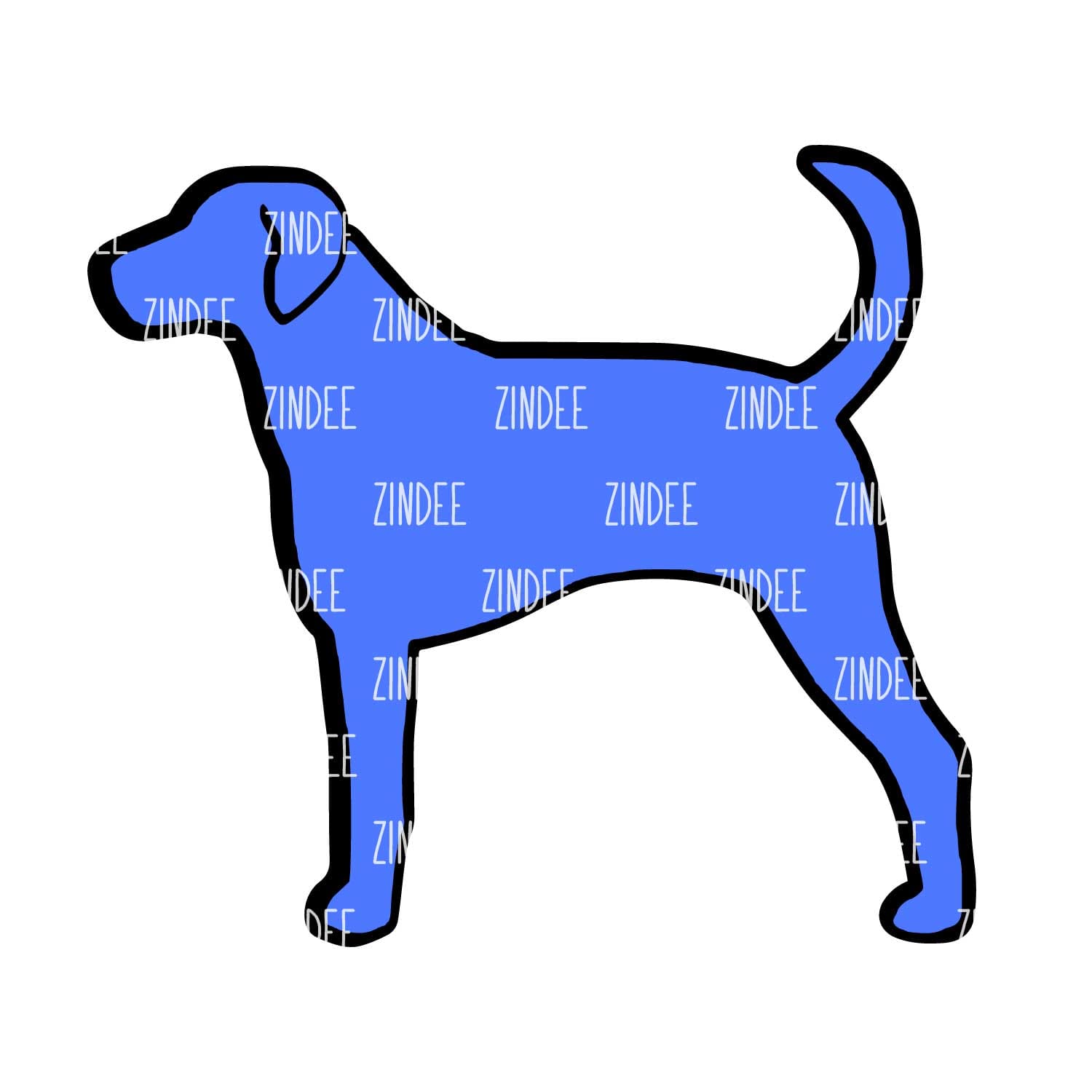 American Foxhound acrylic blank (3 inch) - Image 2