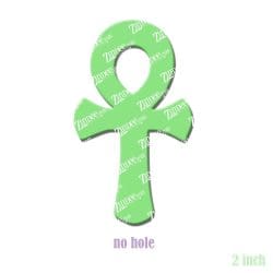 Ankh acrylic blank (2 inch) NO HOLE (5 piece minimum)