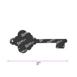 Antique Key acrylic blank (3 inch)