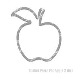 Apple Shaker Piece (2 inch)