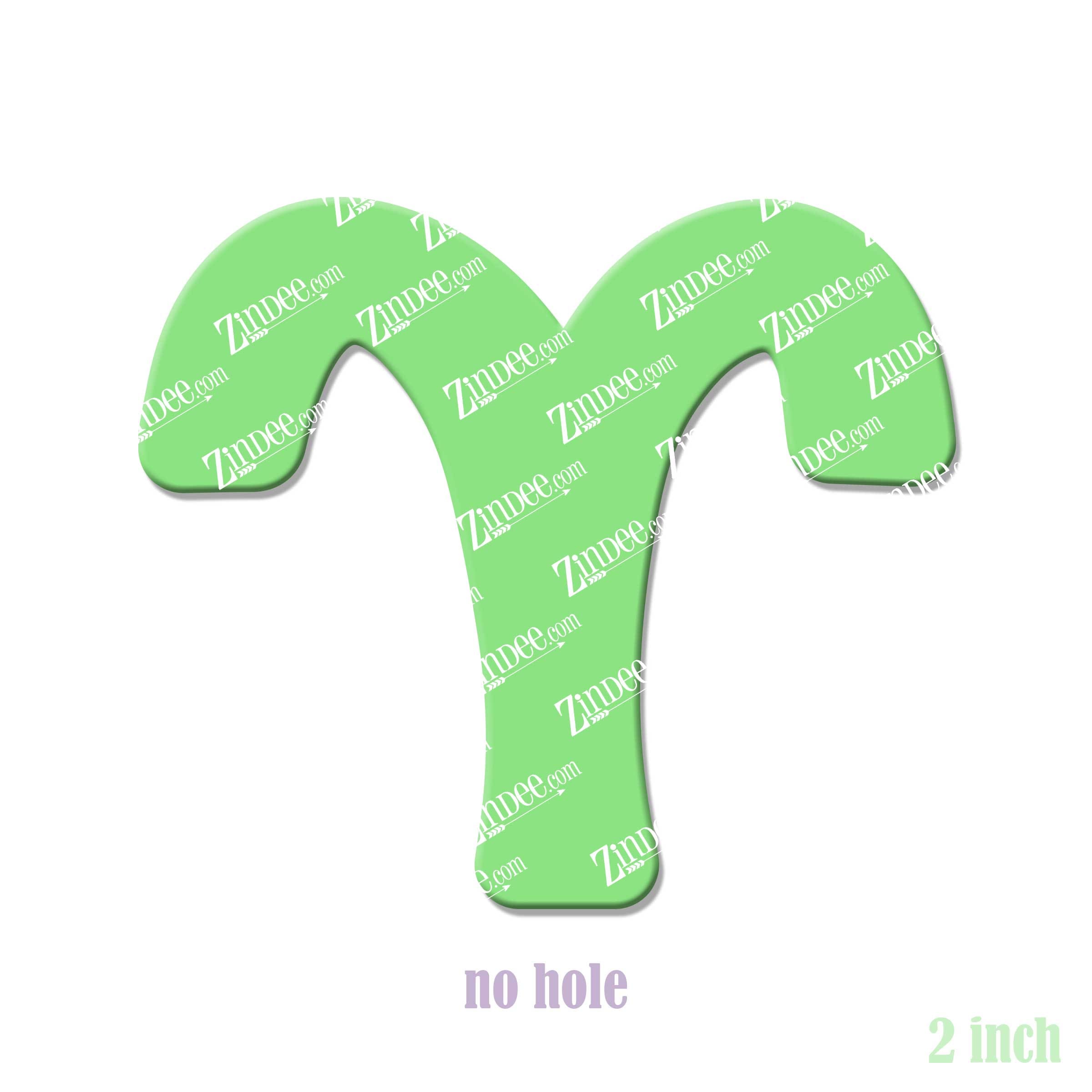 Aries (zodiac) acrylic blank (2 inch) NO HOLE