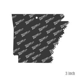 Alternative view of Arkansas – Acrylic Keychain Blank (3") | Optional Sticker or UV DTF