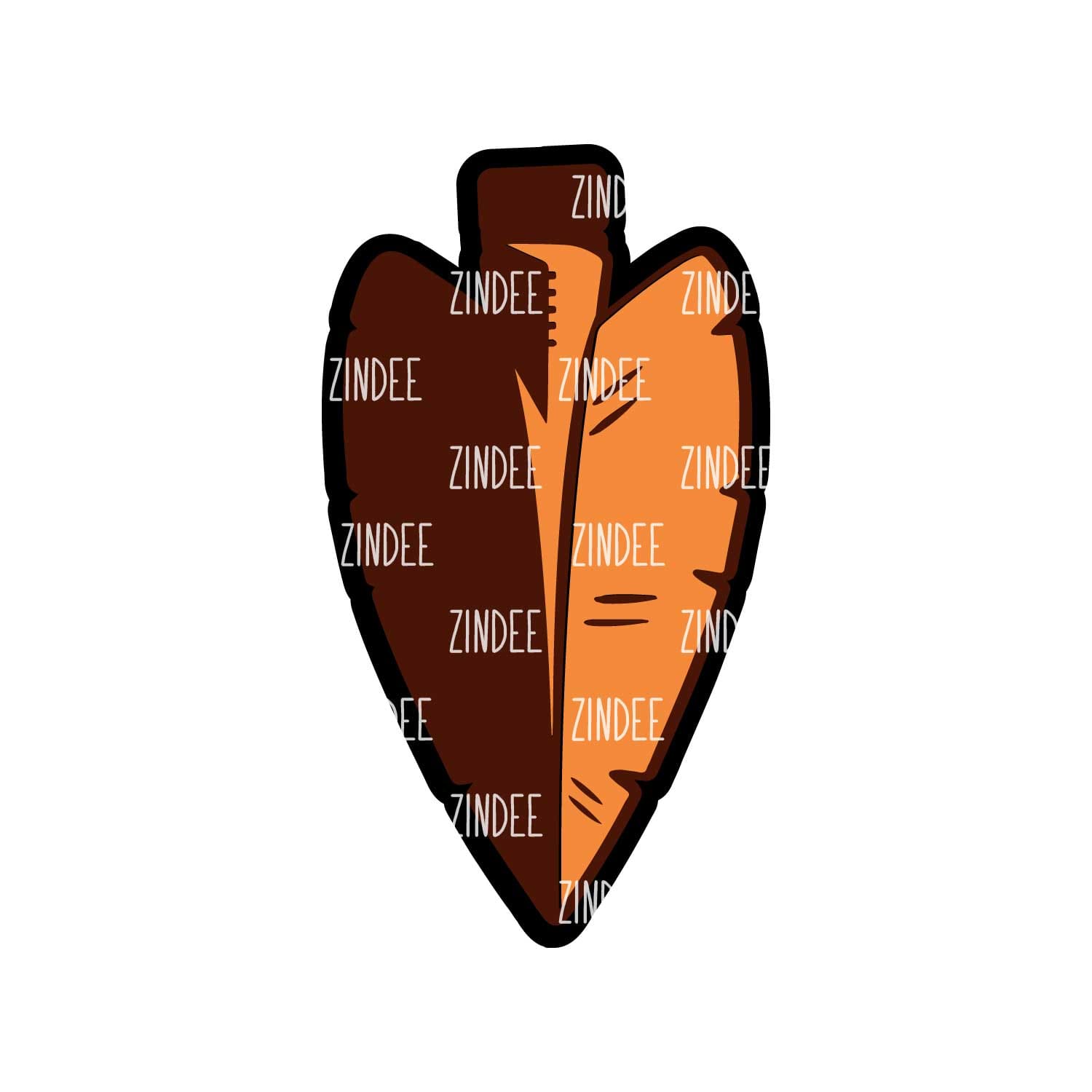 Arrow Head Acrylic Blank- Sticker- UV DTF (2 inch)