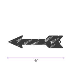 Arrow – Acrylic Keychain Blank (3") | Optional Sticker or UV DTF
