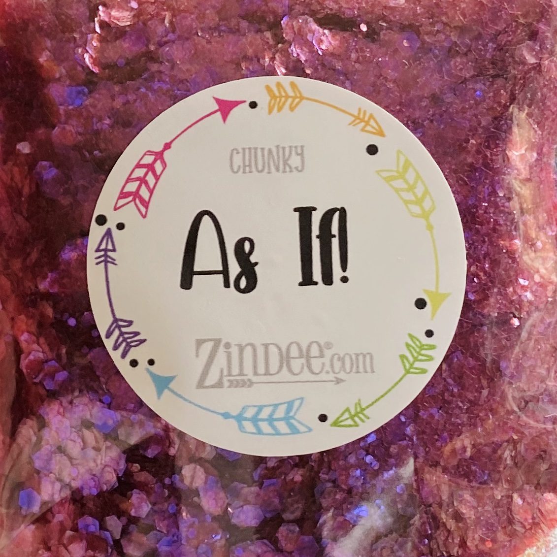 As If Chunky Polyester Glitter (BAG)