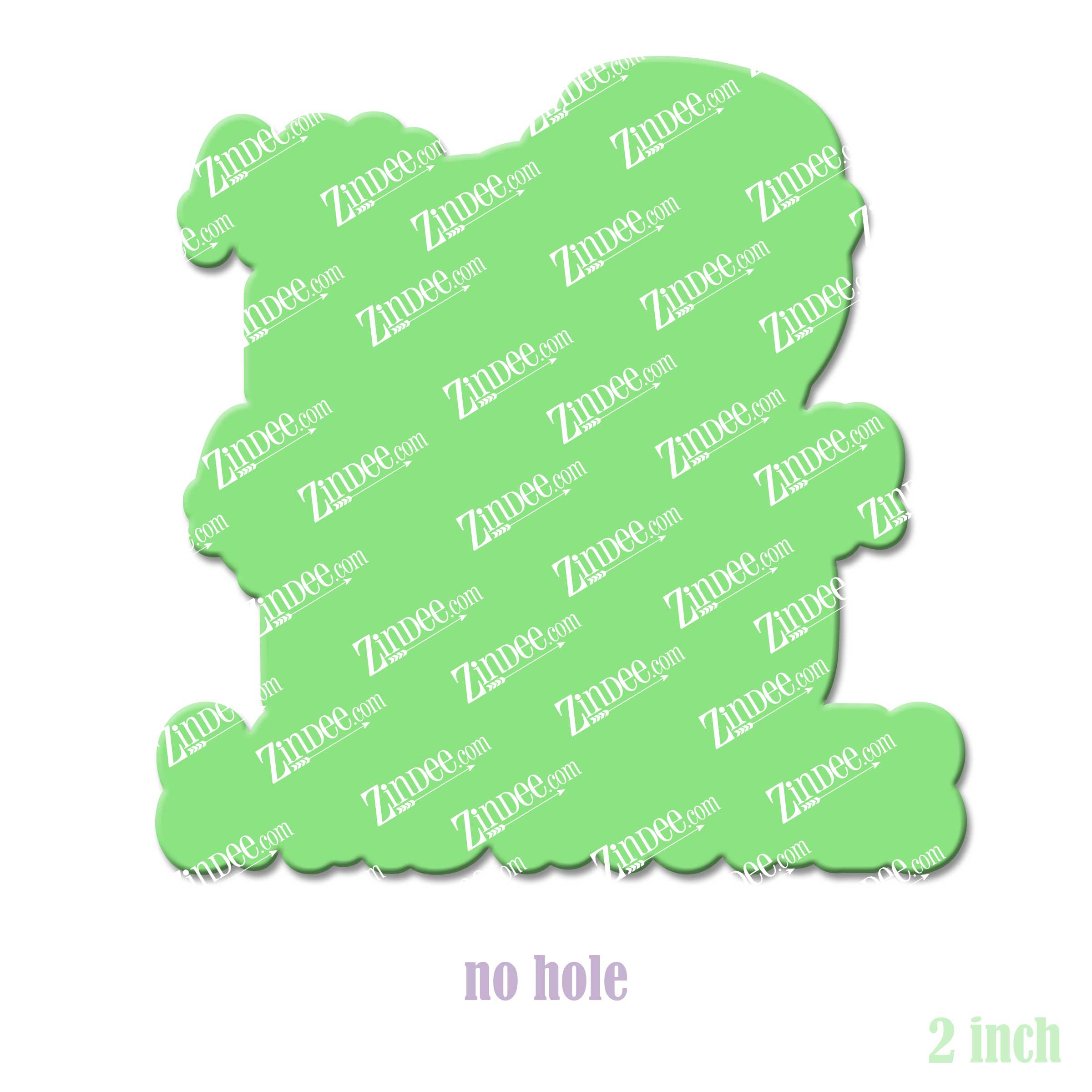 Alternative view of Ask Me Turkey Acrylic Blank- Sticker- UV DTF (2 inch) NO HOLE