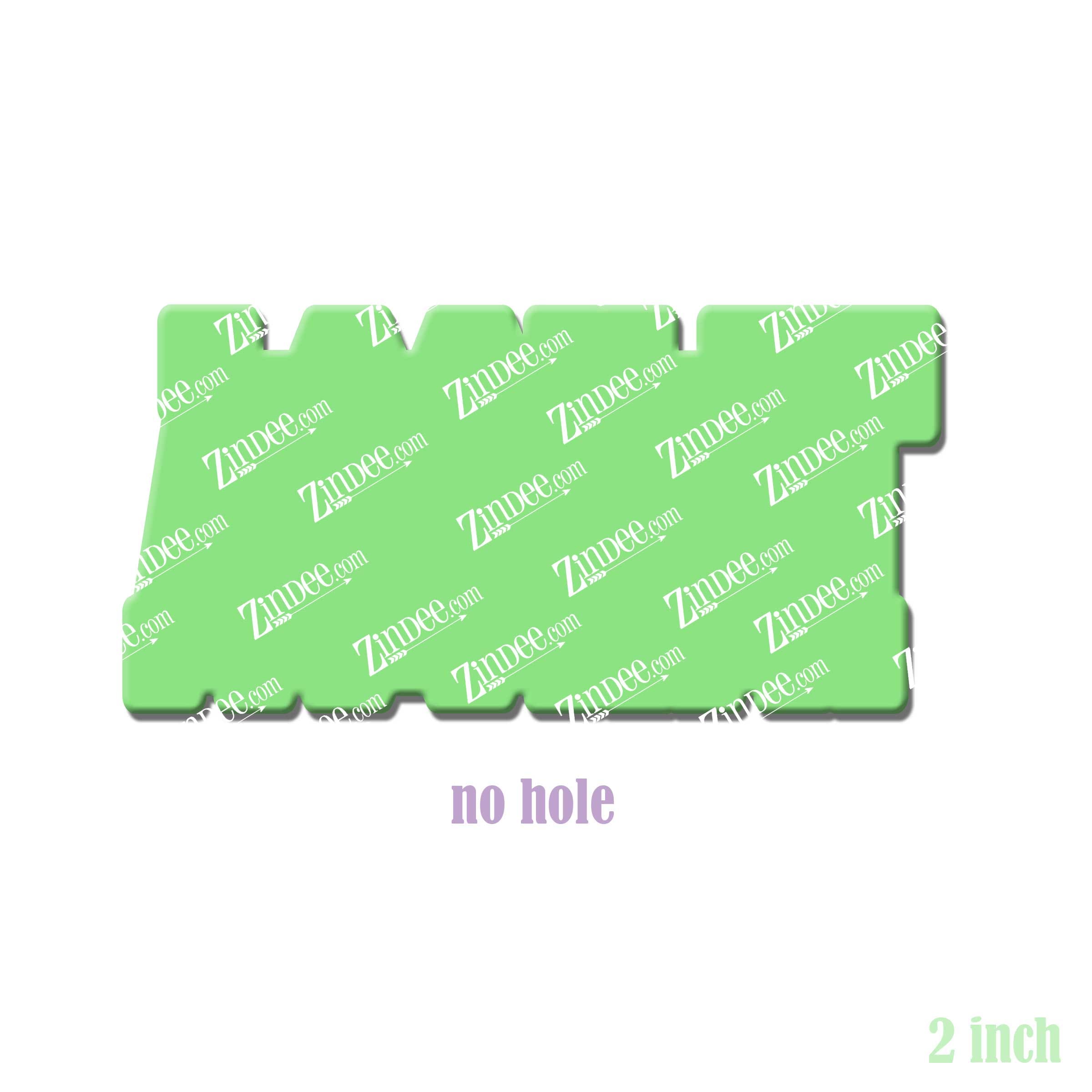 Asshat (word) acrylic blank (2 inch) NO HOLE (5 piece minimum)