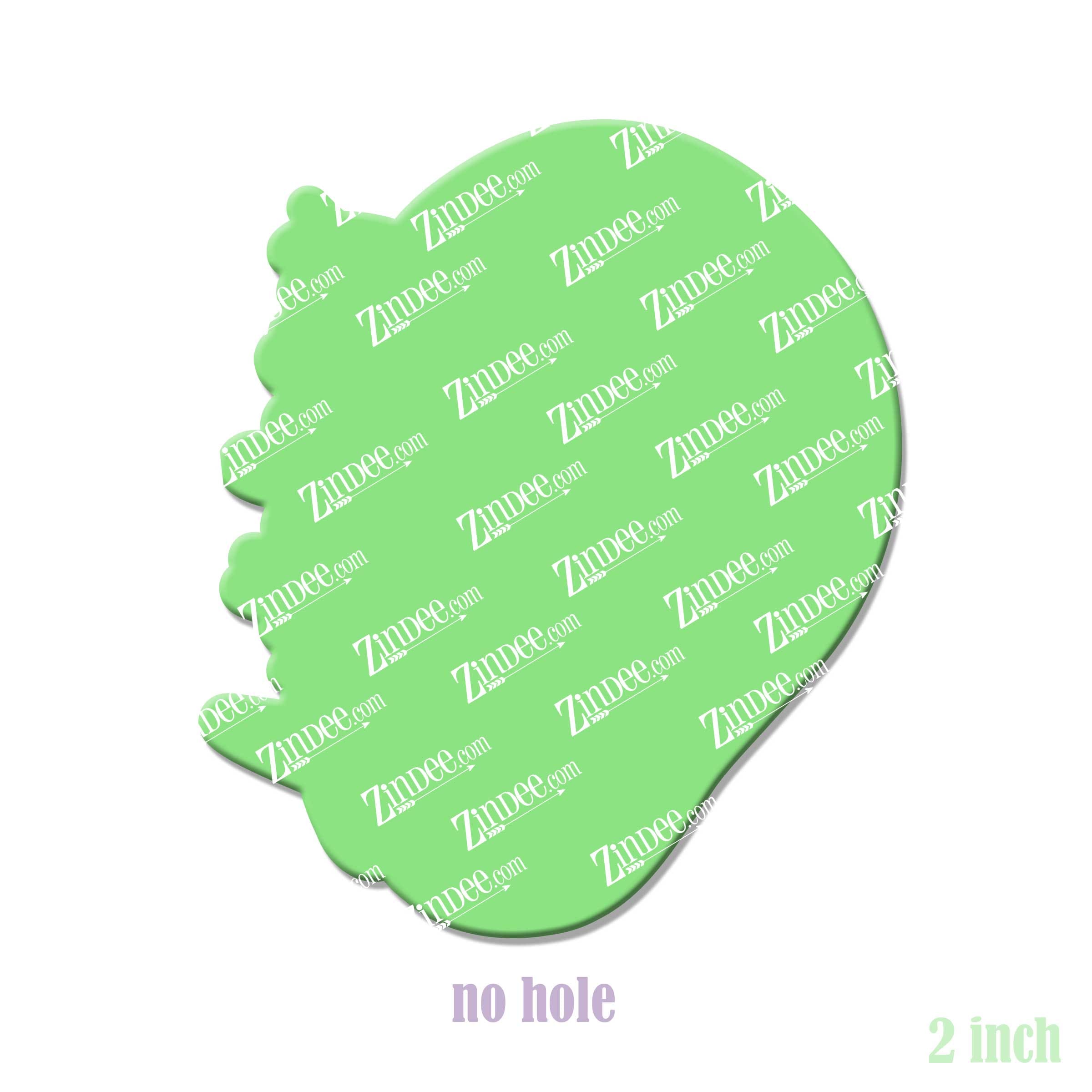 Alternative view of Audiology Acrylic Blank- Sticker- UV DTF (2 inch) NO HOLE