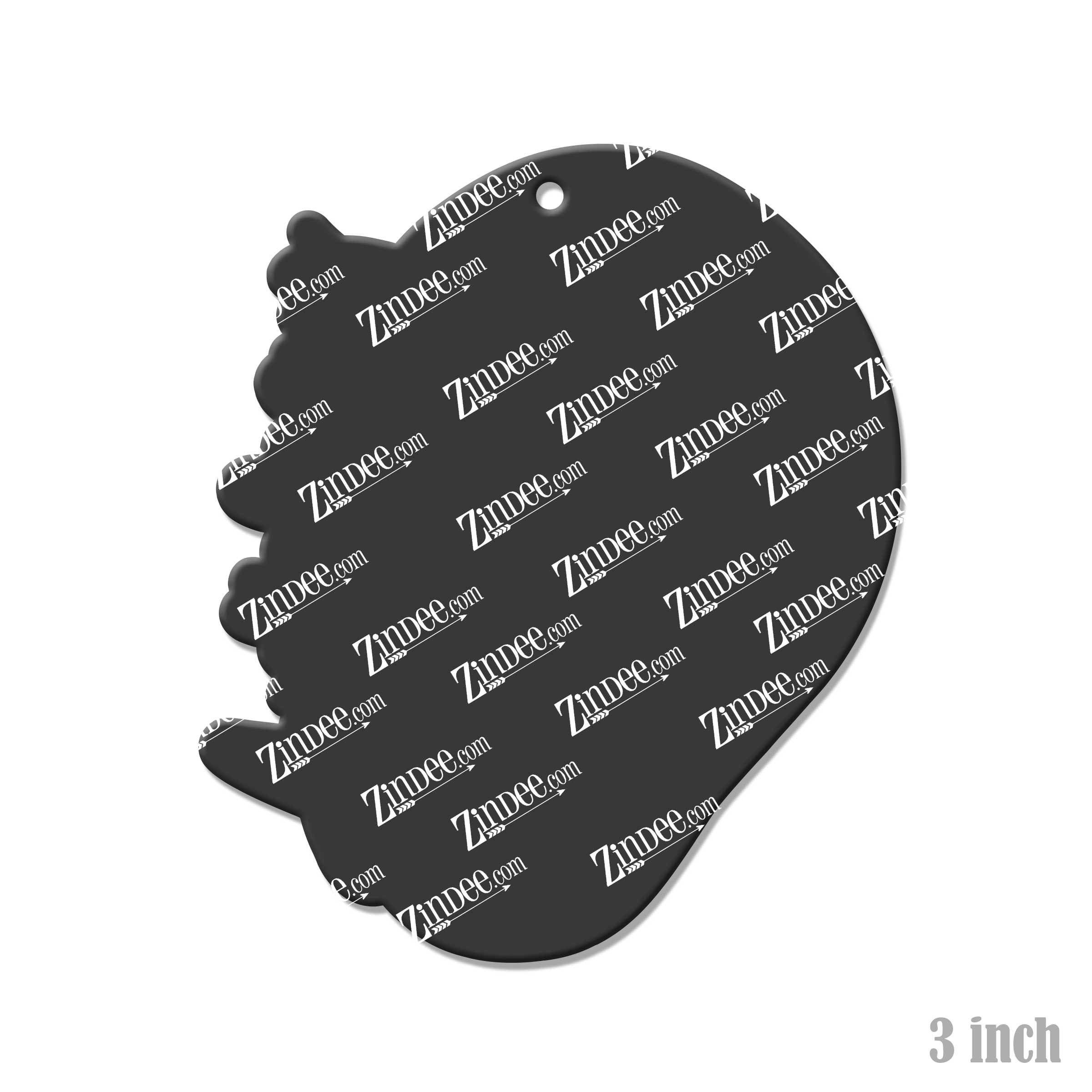 Audiology acrylic blank (3 inch) (5 piece minimum)