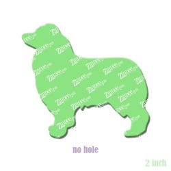 Australian Shepherd acrylic blank (2 inch) NO HOLE