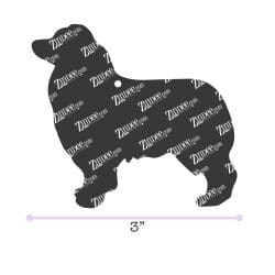 Australian Shepherd acrylic blank (3 inch)