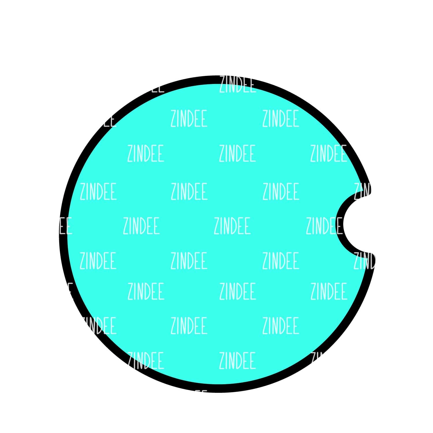 Alternative view of Auto Coaster (Standard) 2.5 inch (White Acrylic)