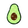 Avocado – Acrylic Badge Reel Blank (2") No Hole | Optional Sticker or UV DTF