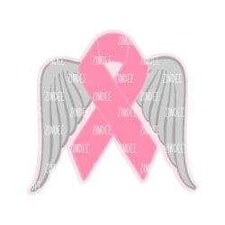 Awareness Wings Acrylic Blank- Sticker- UV DTF (1.5 inch)