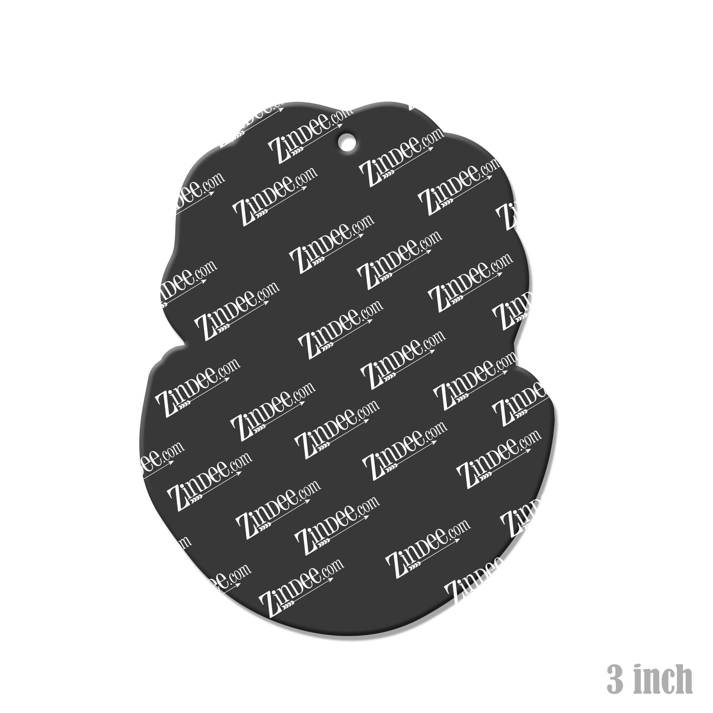 Alternative view of Baby Dino in Egg Acrylic Blank- Sticker- UV DTF (3 inch)