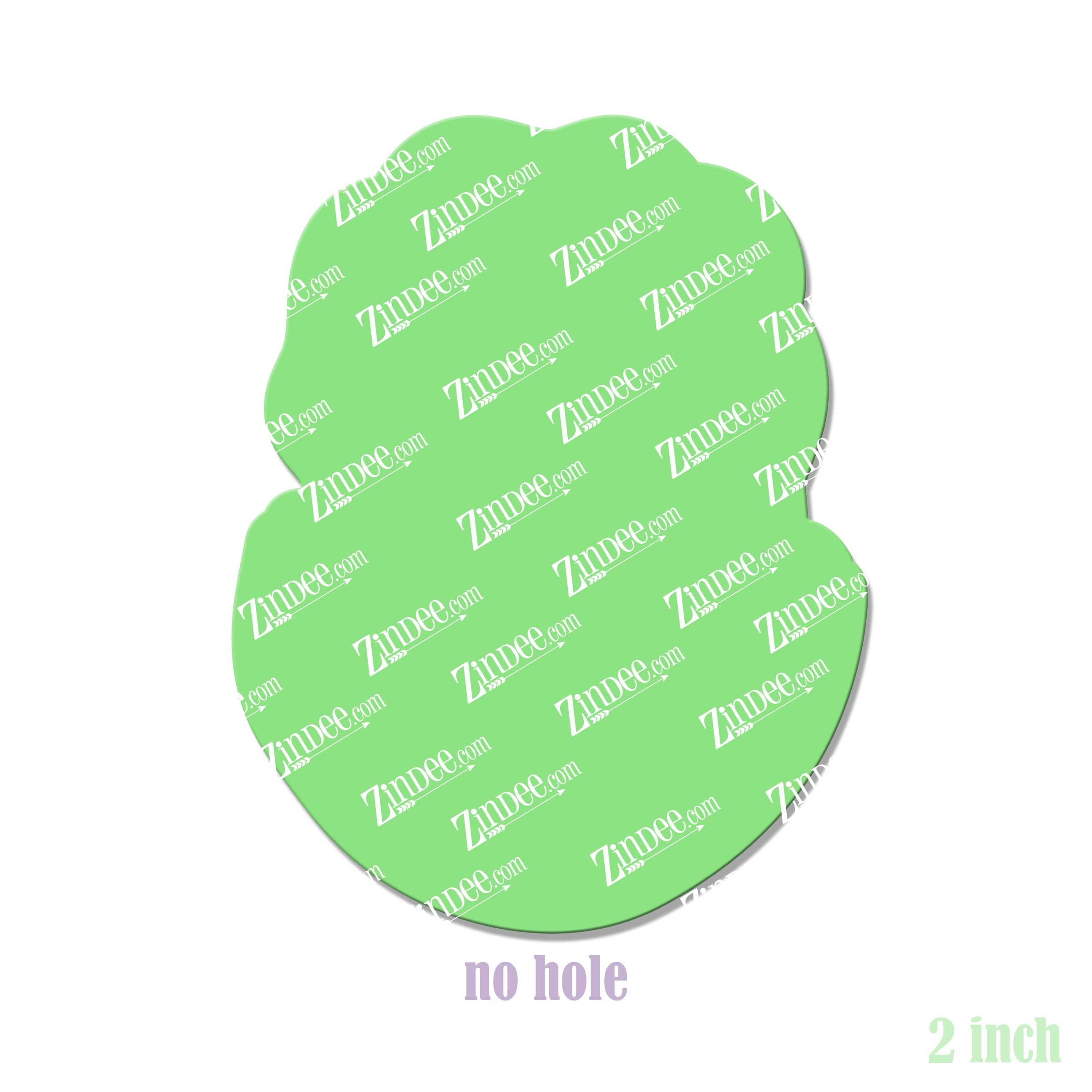 Alternative view of Baby Dino in Egg Acrylic Blank- Sticker- UV DTF (2 inch) NO HOLE