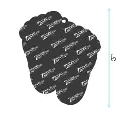 Alternative view of Baby Feet – Acrylic Keychain Blank (3") | Optional Sticker or UV DTF