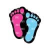 Baby Feet – Acrylic Keychain Blank (3") | Optional Sticker or UV DTF