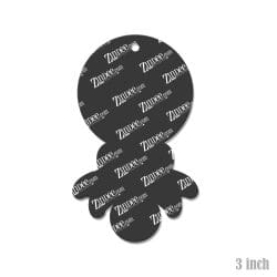 Baby Rattle acrylic blank (3 inch)