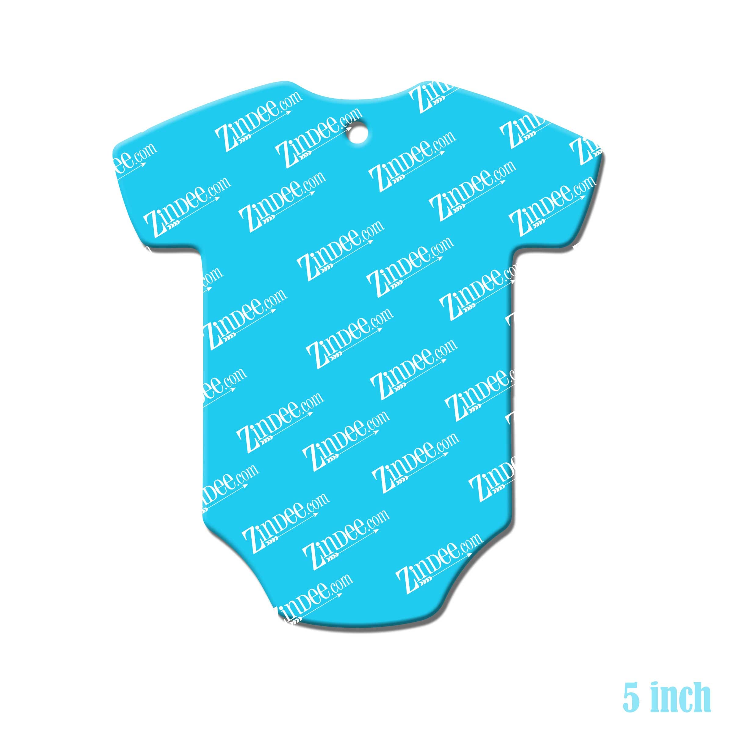 Baby Romper acrylic blank (5 inch)