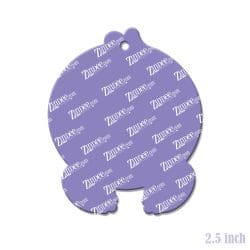 Baby Sloth Face Acrylic Blank- Sticker- UV DTF (2.5 inch)