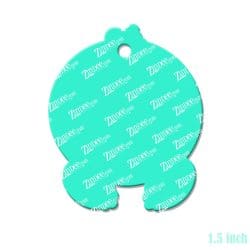 Alternative view of Baby Sloth Face Acrylic Blank- Sticker- UV DTF (1.5 inch)