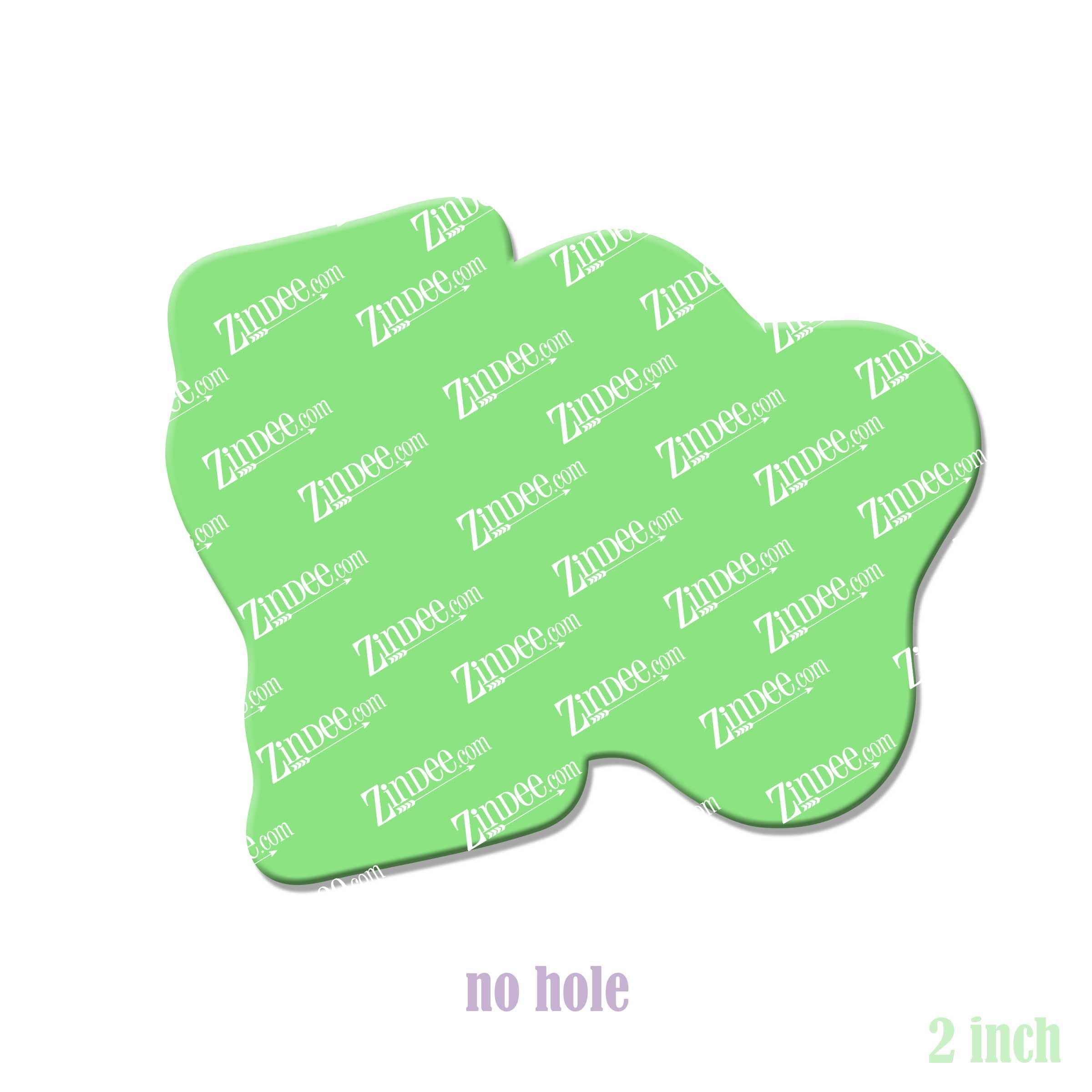 Alternative view of Bacon and Egg Acrylic Blank- Sticker- UV DTF (2 inch) NO HOLE