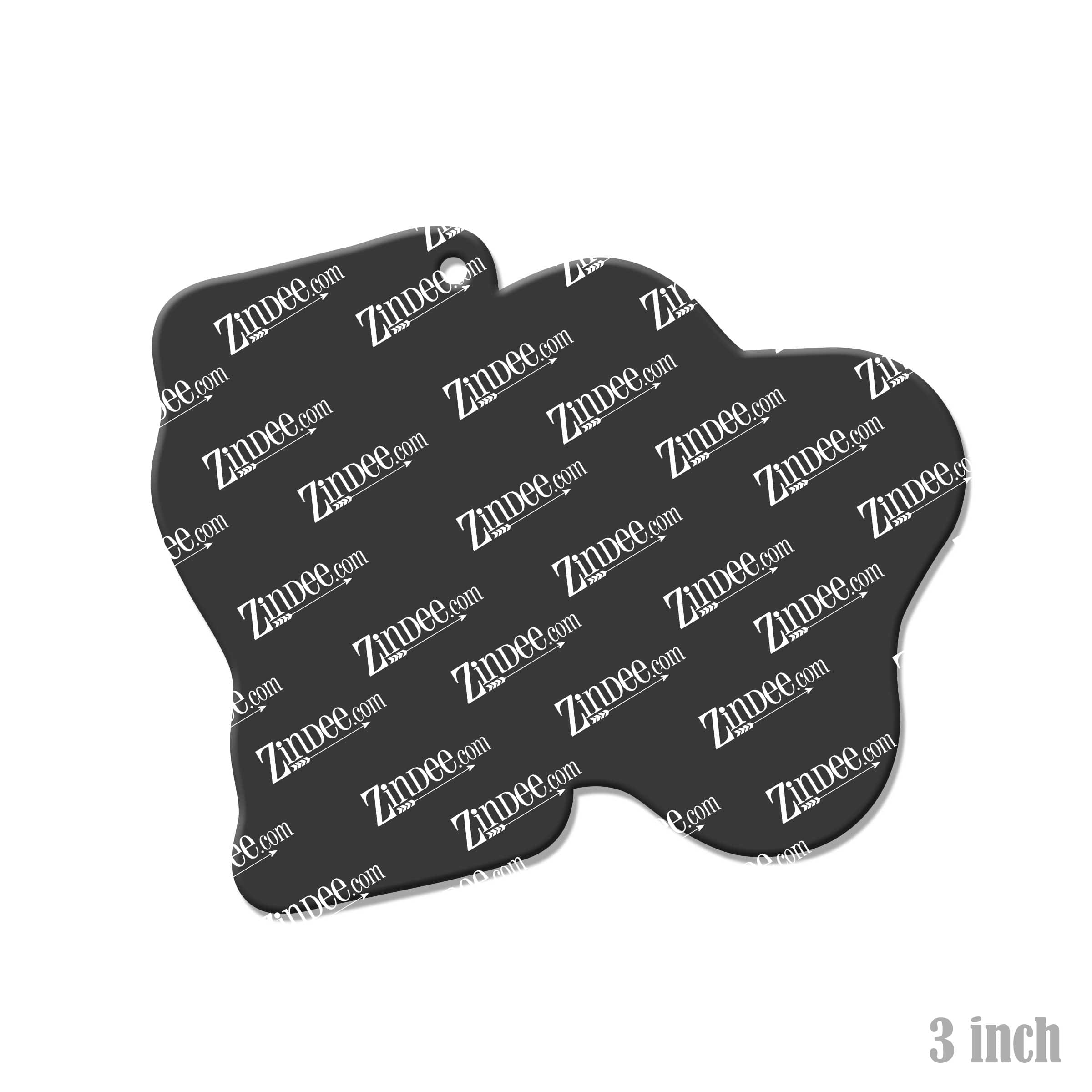 Bacon and Egg Acrylic Blank- Sticker- UV DTF (3 inch) - Image 2