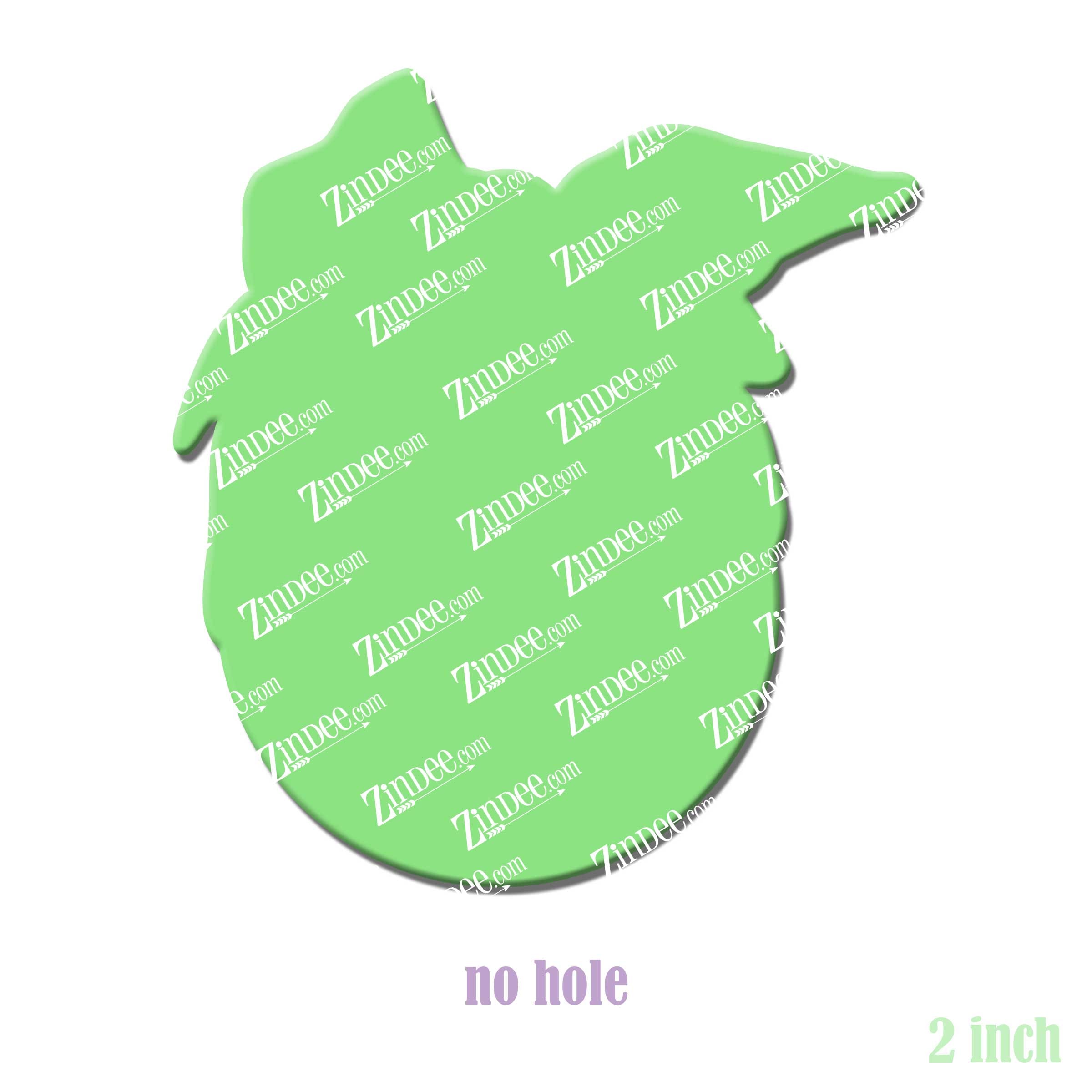 Alternative view of Ball with Bandana Acrylic Blank- Sticker- UV DTF (2 inch) NO HOLE